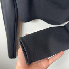 Staud Open Chest Zip-Up Long-Sleeve Longsleeve