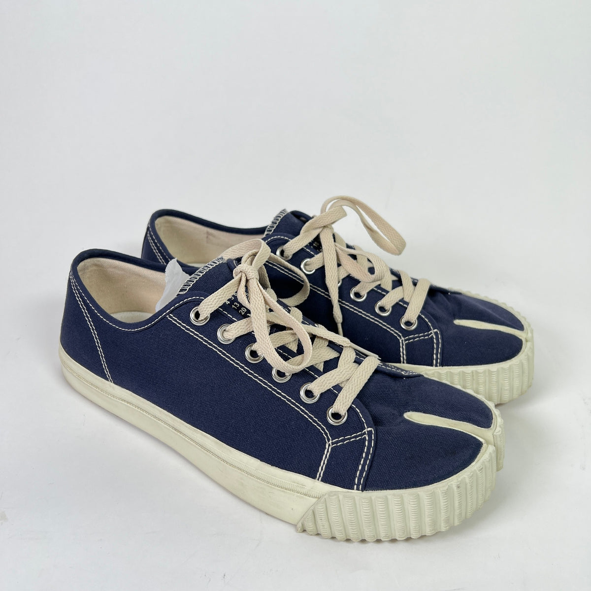 Maison Margiela Canvas Tabi Lowtop Sneakers