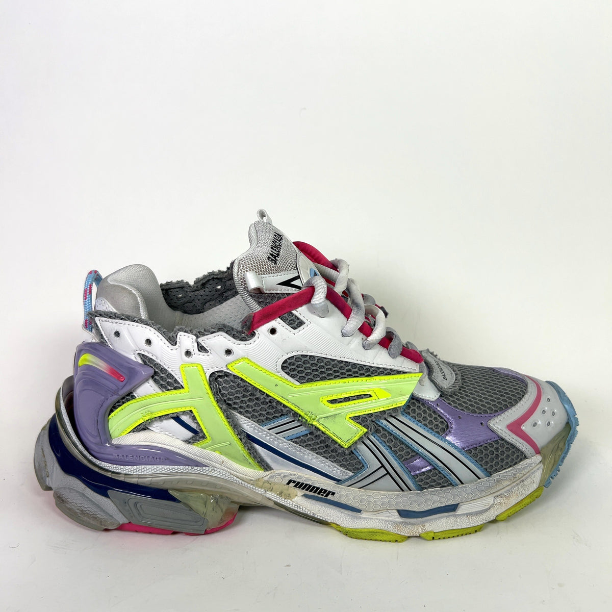 Balenciaga Multicolor Mesh Runner