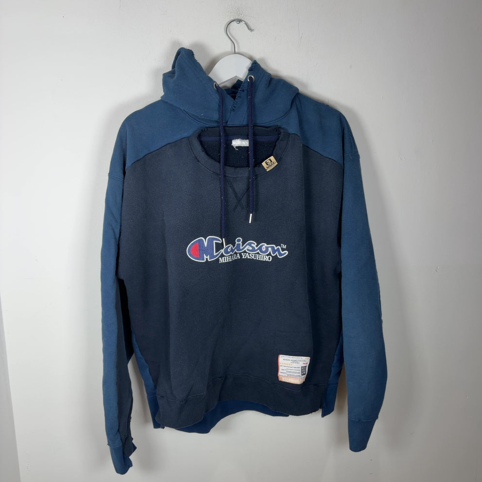 Maison Mihara Yasuhiro x Champion Hybrid Hoodie