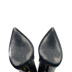 Dolce & Gabbana Baroque DG Leather Ankle Boots