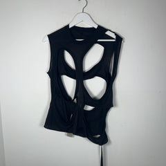Rick Owens DRKSHDW SS18 'Membrane' Distressed Tank Top