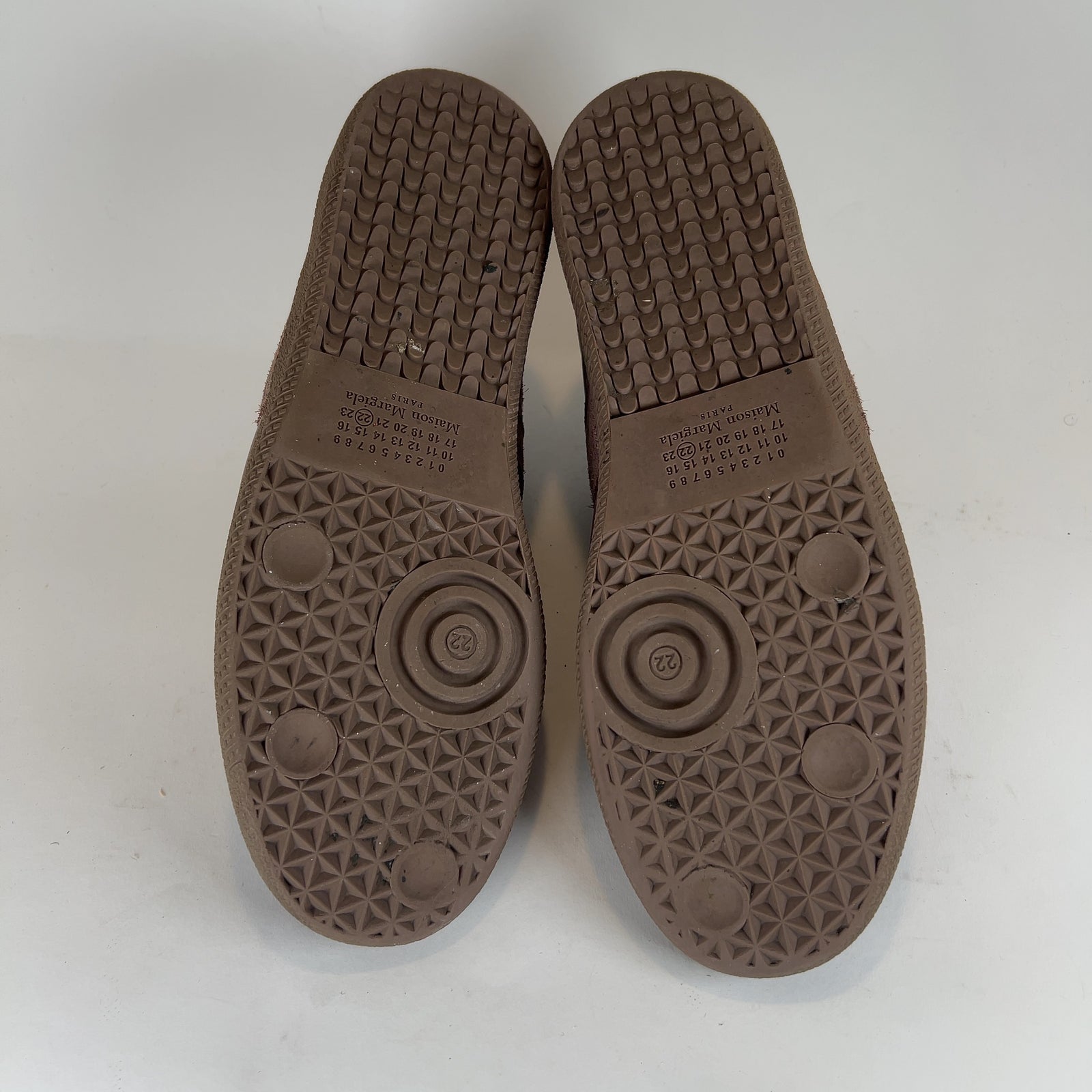 Maison Margiela Plum Replica Gats Lowtop Sneakers