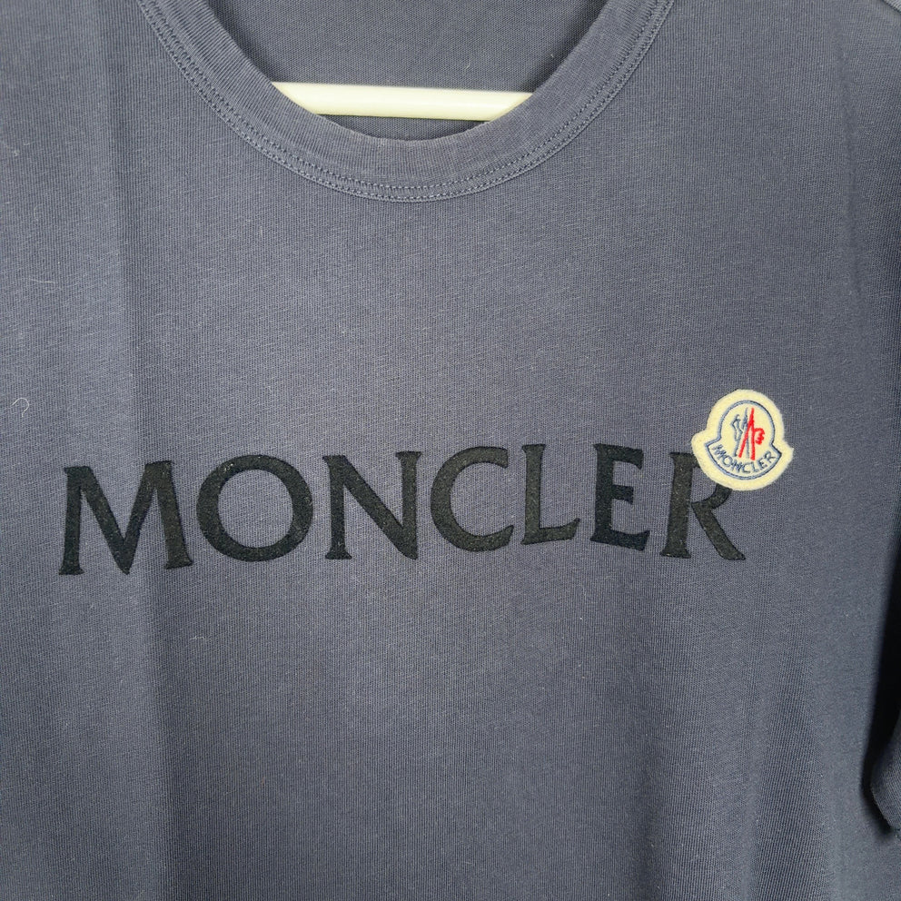 Moncler Logo Patch Graphic T-Shirt