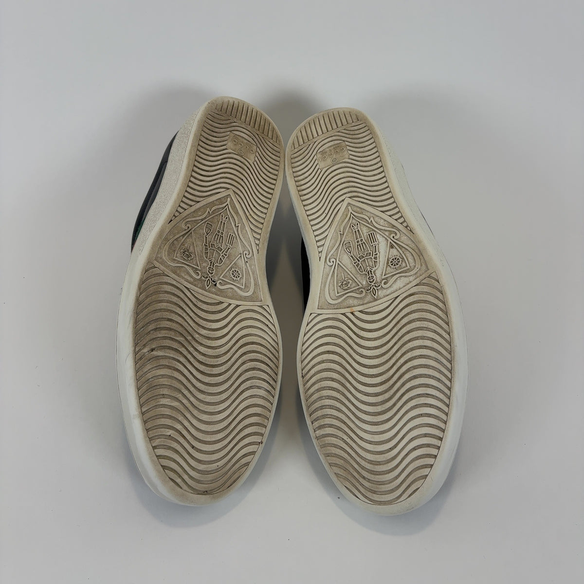 Gucci Velcro Ace Reflective Leather Lowtop Sneakers
