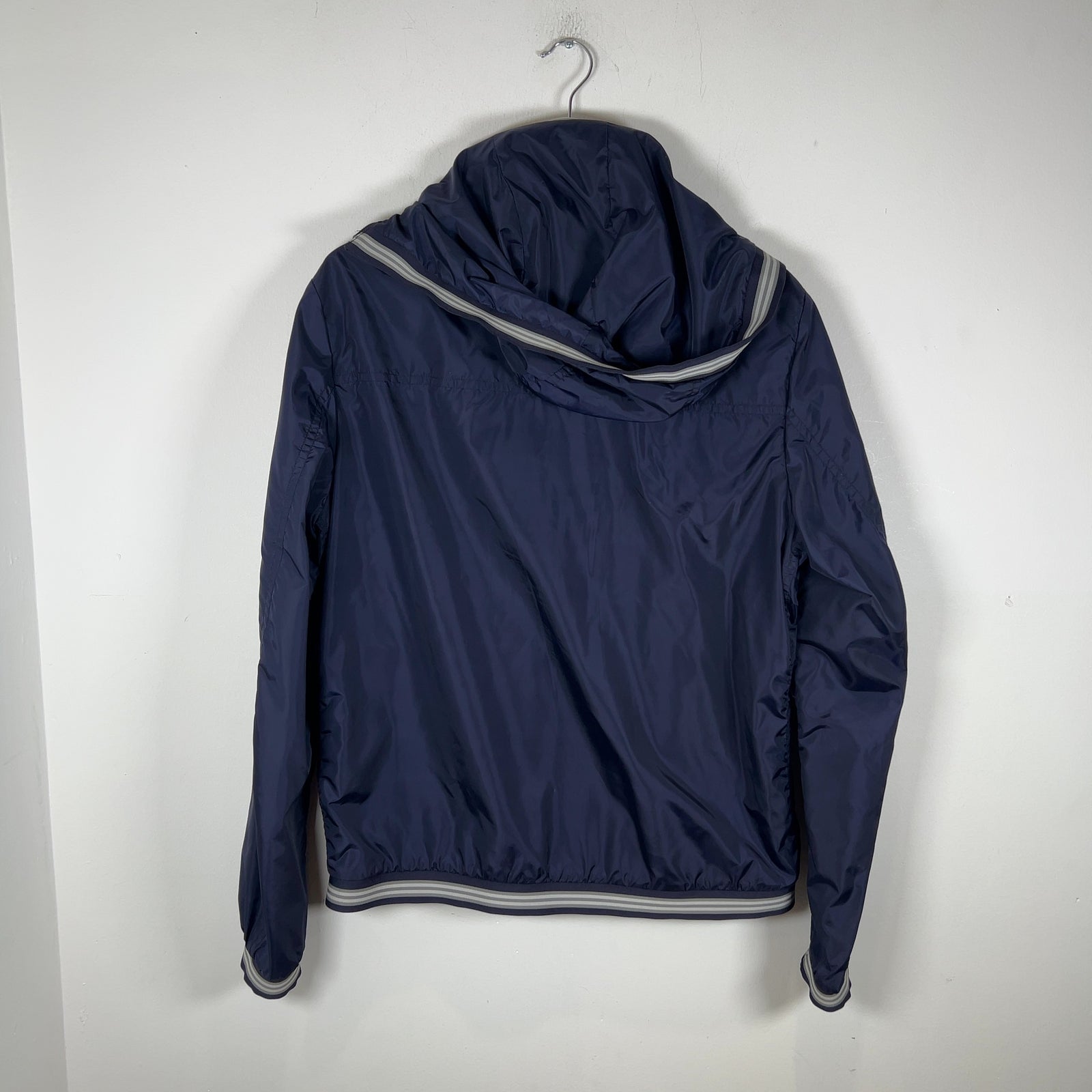 Moncler Cargo Cargo Zip-Up Nylon Hoodie