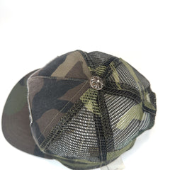 Chrome Hearts Camo 'CH' Trucker Hat