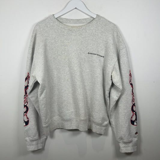 Chrome Hearts Matty Boy Flame Crewneck
