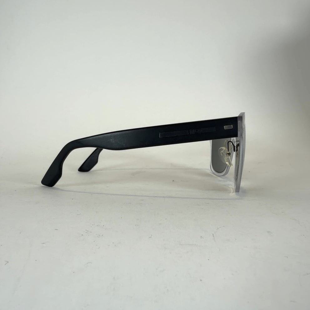 Alexander McQueen Clear Wayfarer Sunglasses