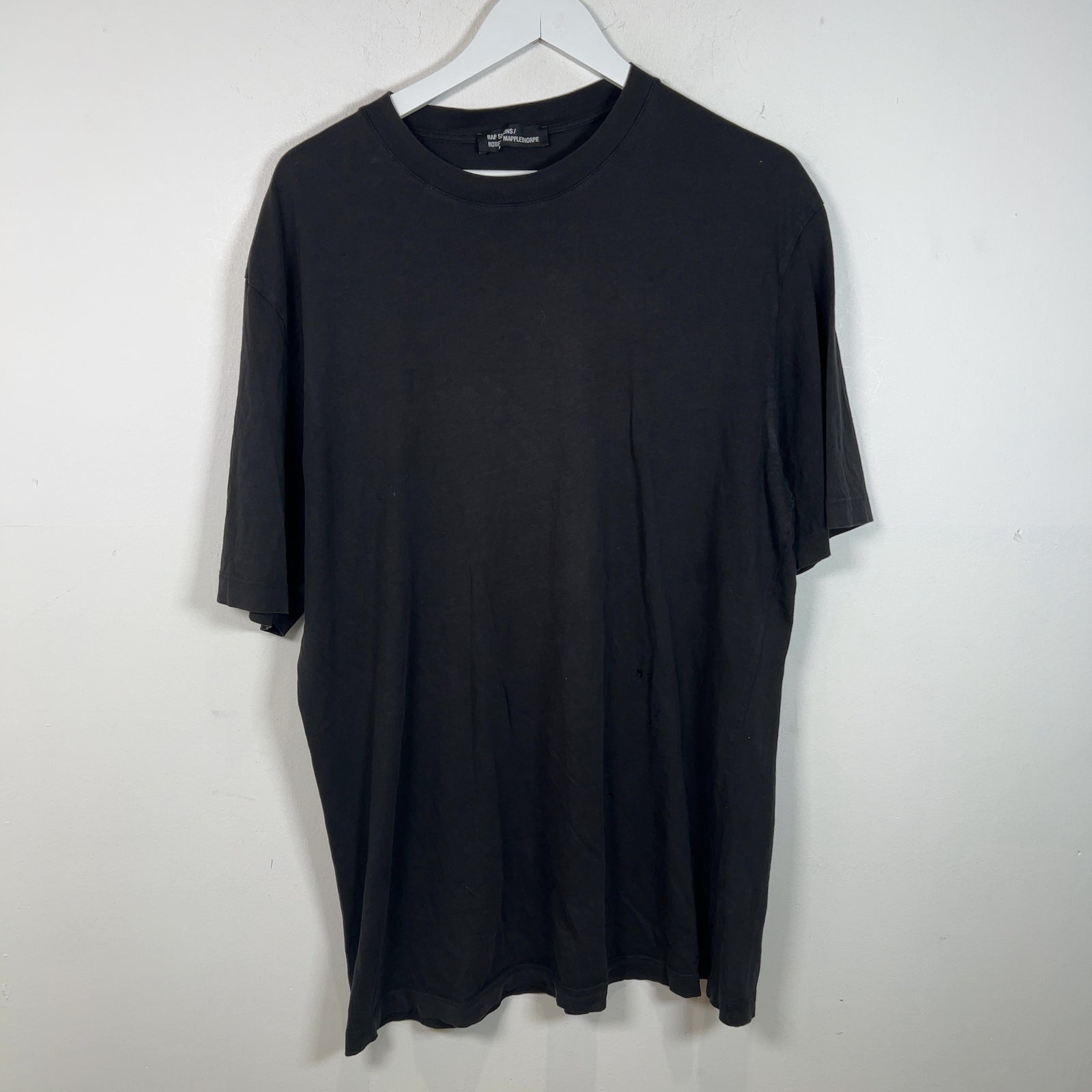 Raf Simons Mapplethron Short Sleeve Distressed T-Shirt