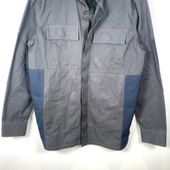 Bottega Veneta Multi-Pocket Military Patch Button-Up  Shirt
