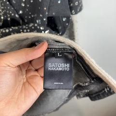 Satoshi Nakamoto Shattered Glass Knapp Ranch Hoodie Jacket