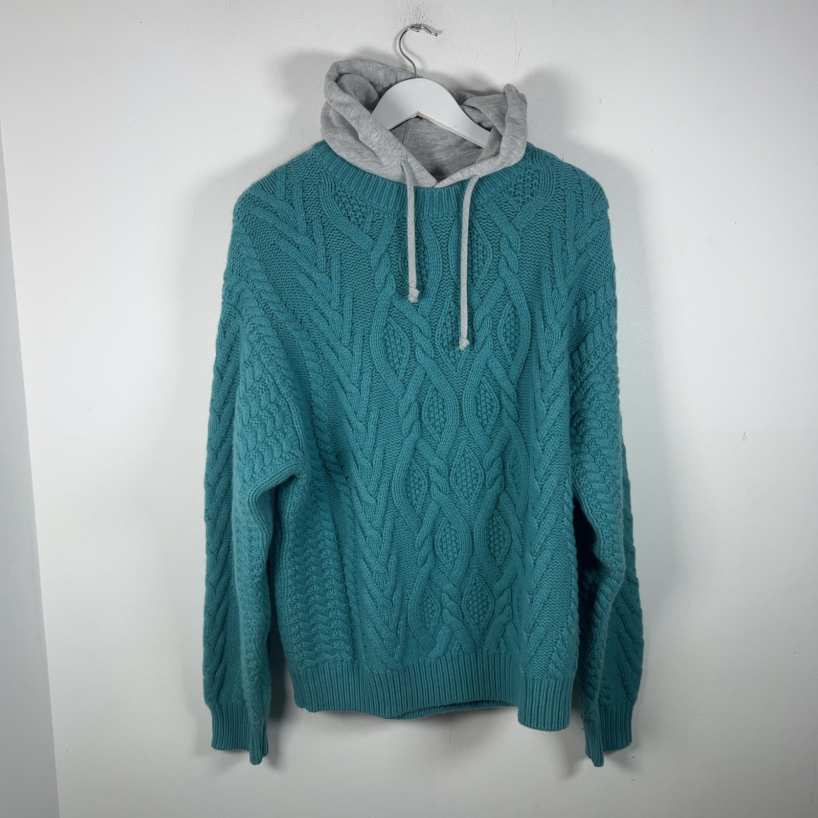 Supreme Cable Knit Hybrid Sweater