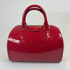 Louis Vuitton Monogram Red Vernis Leather Montana Bag