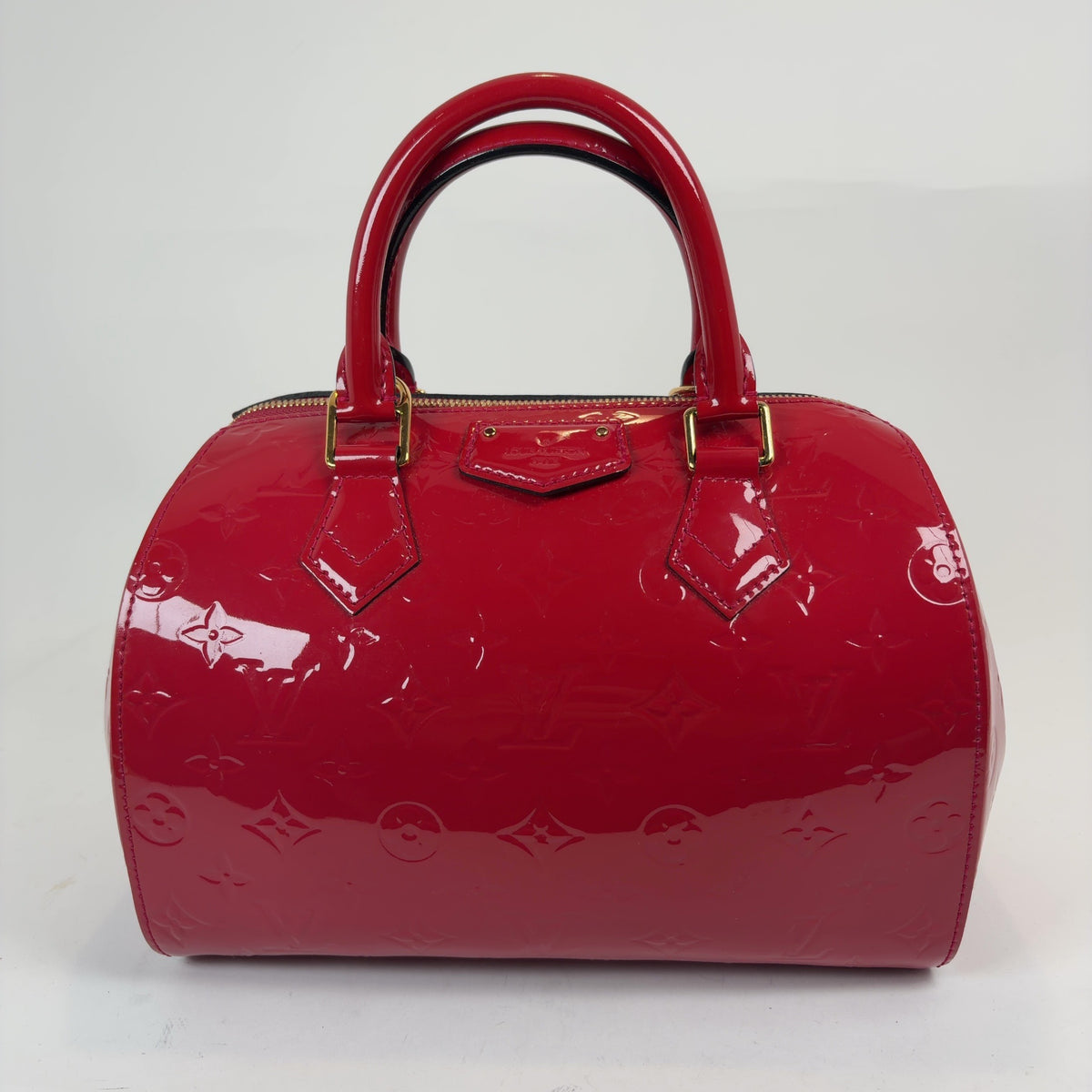 Louis Vuitton Monogram Red Vernis Leather Montana Bag