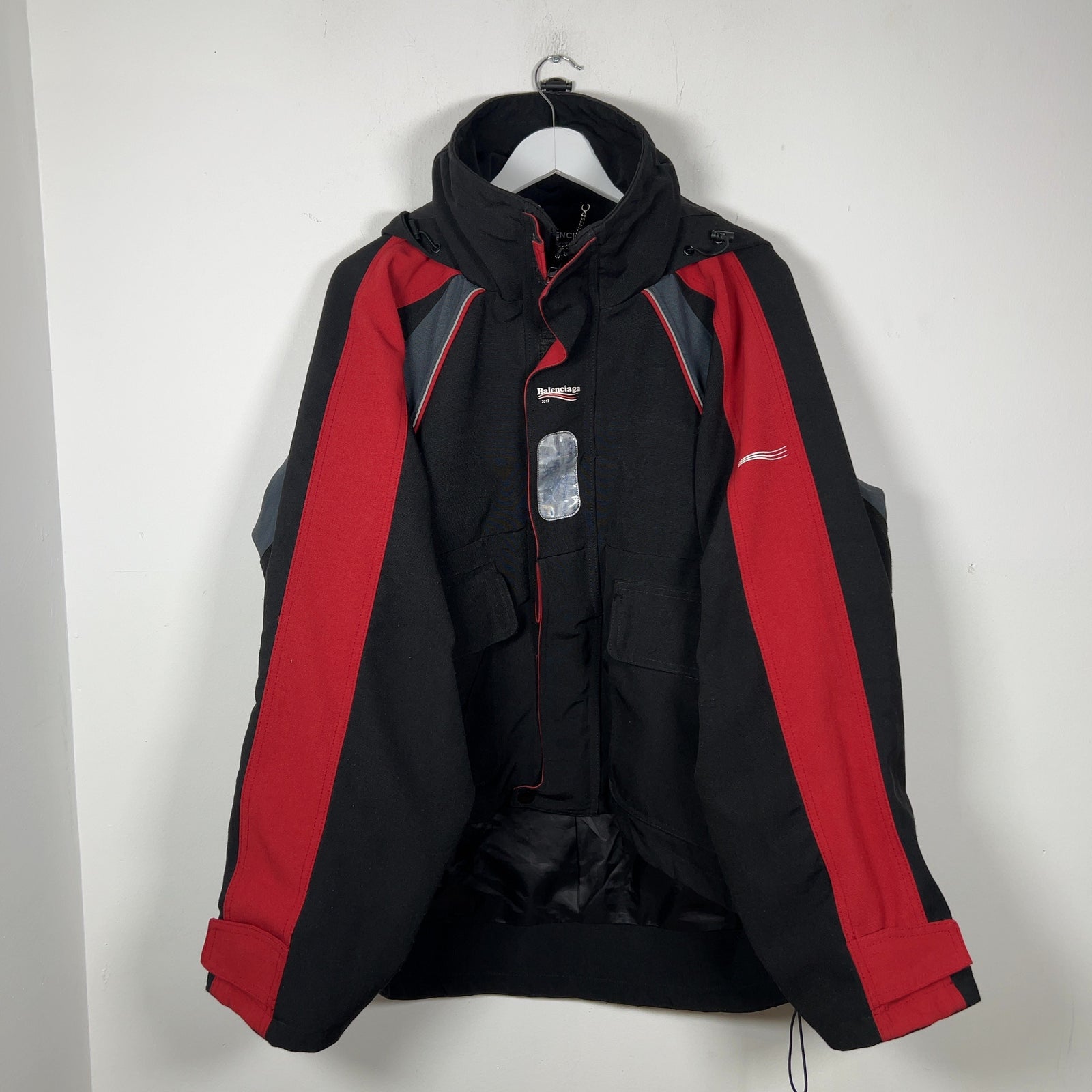 Balenciaga FW17 Campaign Swing Parka Jacket