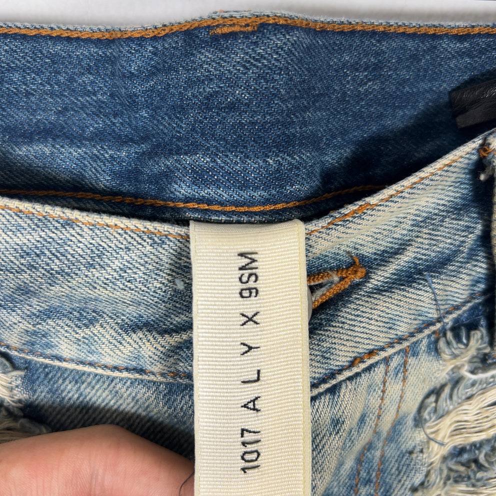 1017 ALYX 9SM x Blackmeans Distressed Denim Jeans
