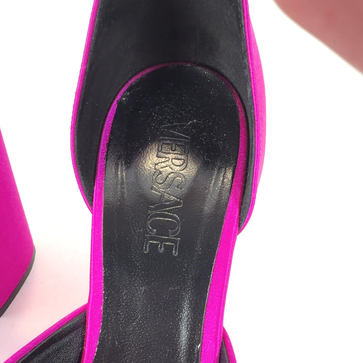 Versace Medusa Aevitas Platform Pump Heels