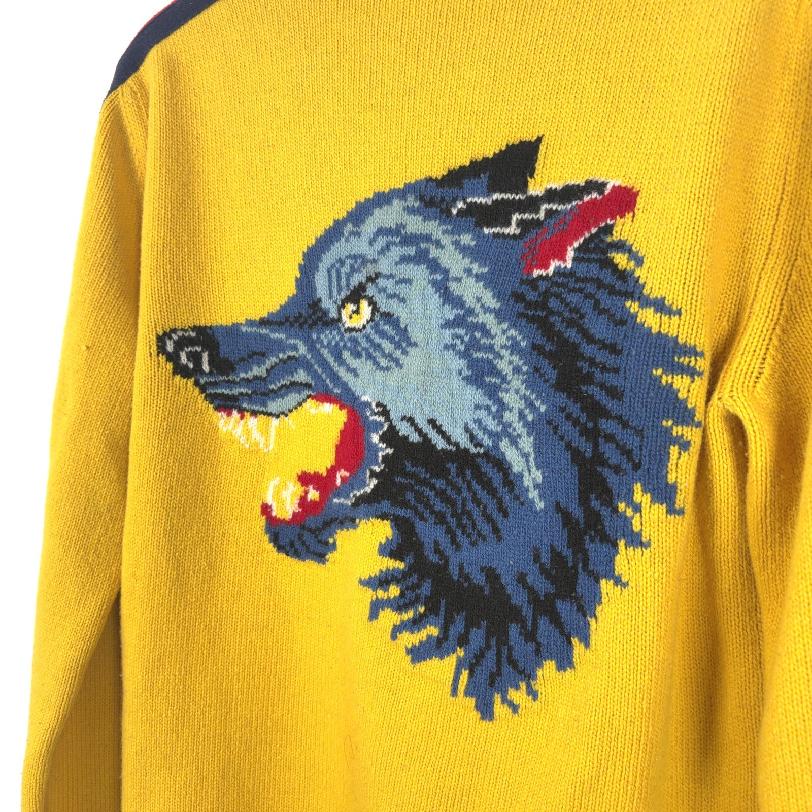 Gucci 'Blind For Love' Wolf Graphic Crewneck
