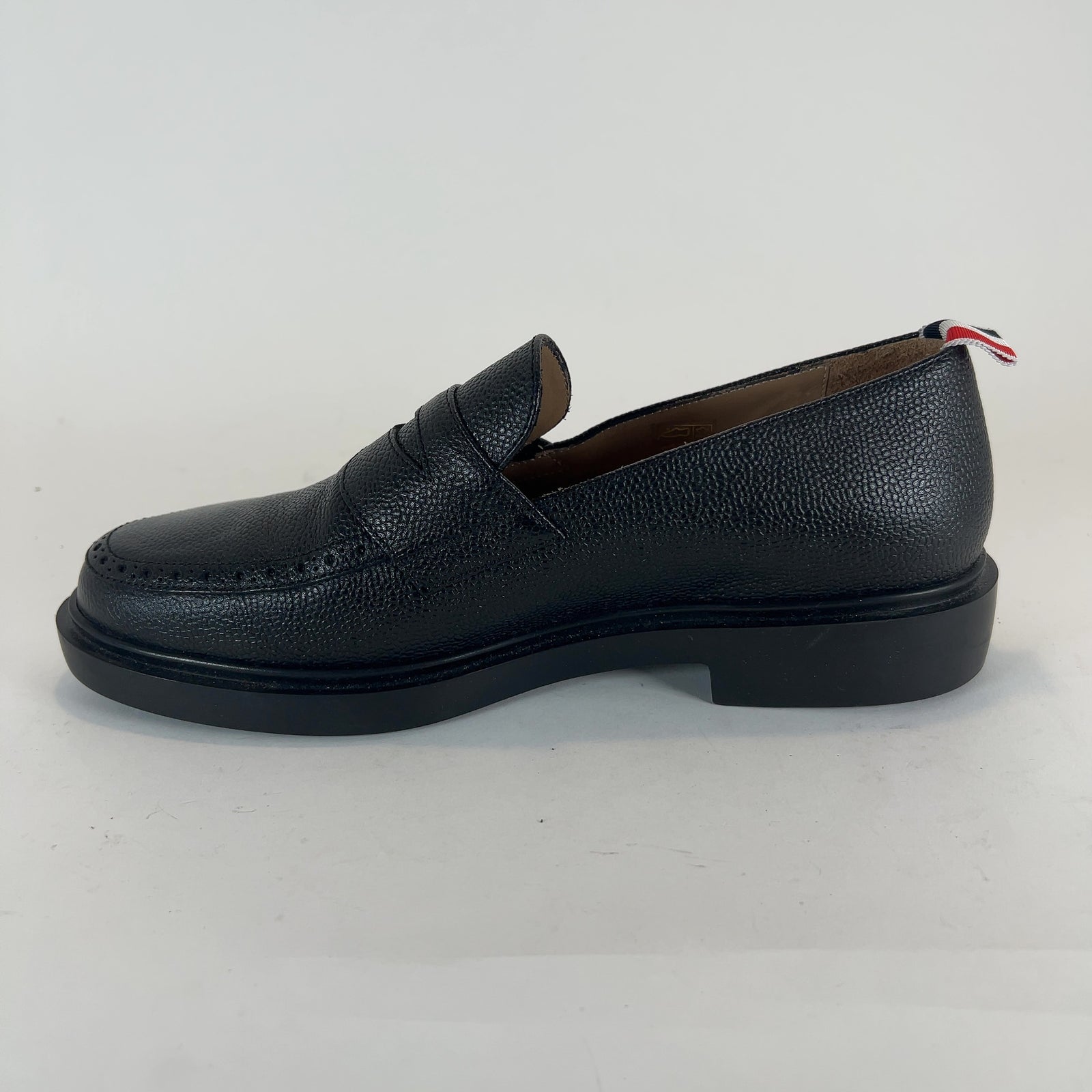 Thom Browne Pebble Leather Penny Loafer