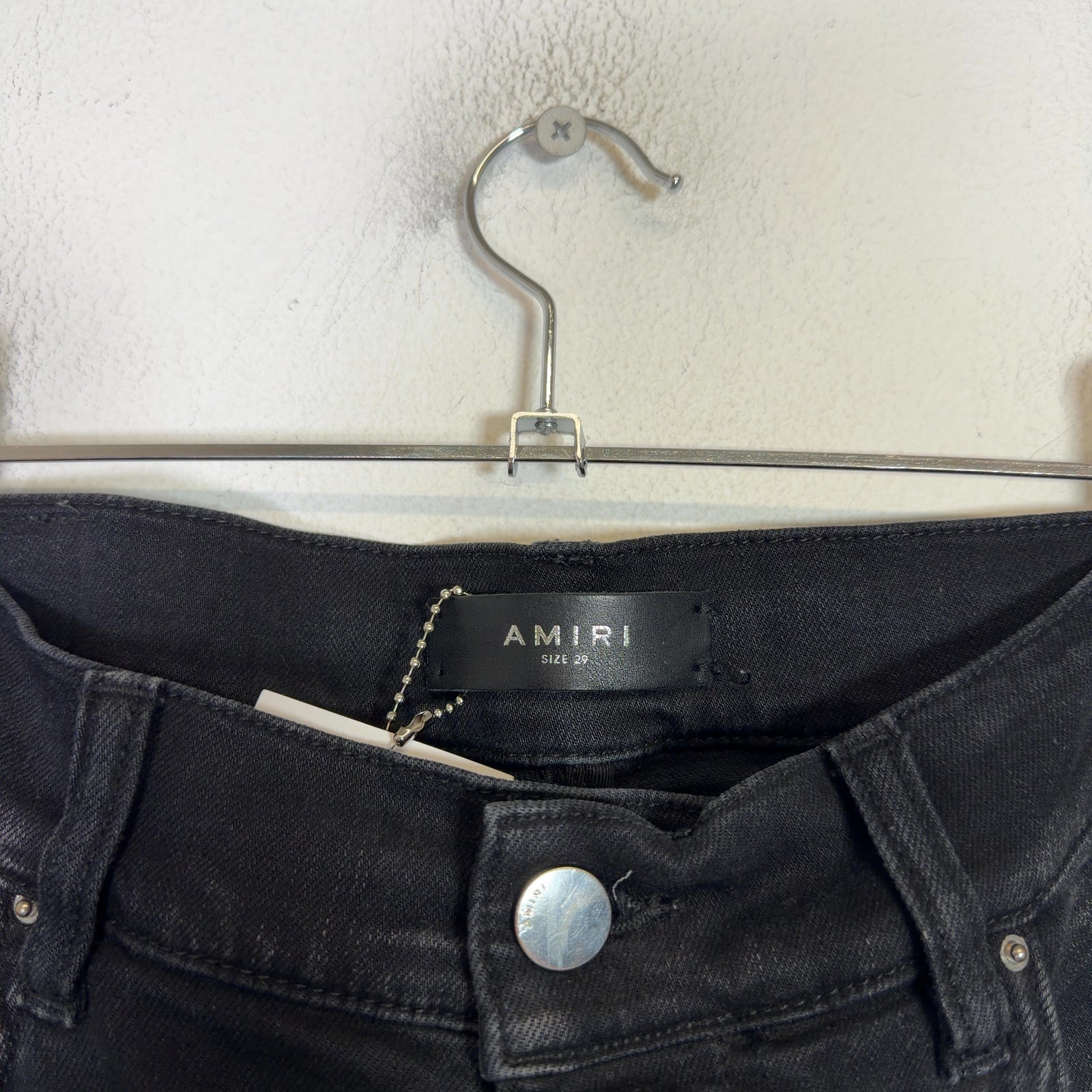 Amiri Blue Flannel MX1 Jeans