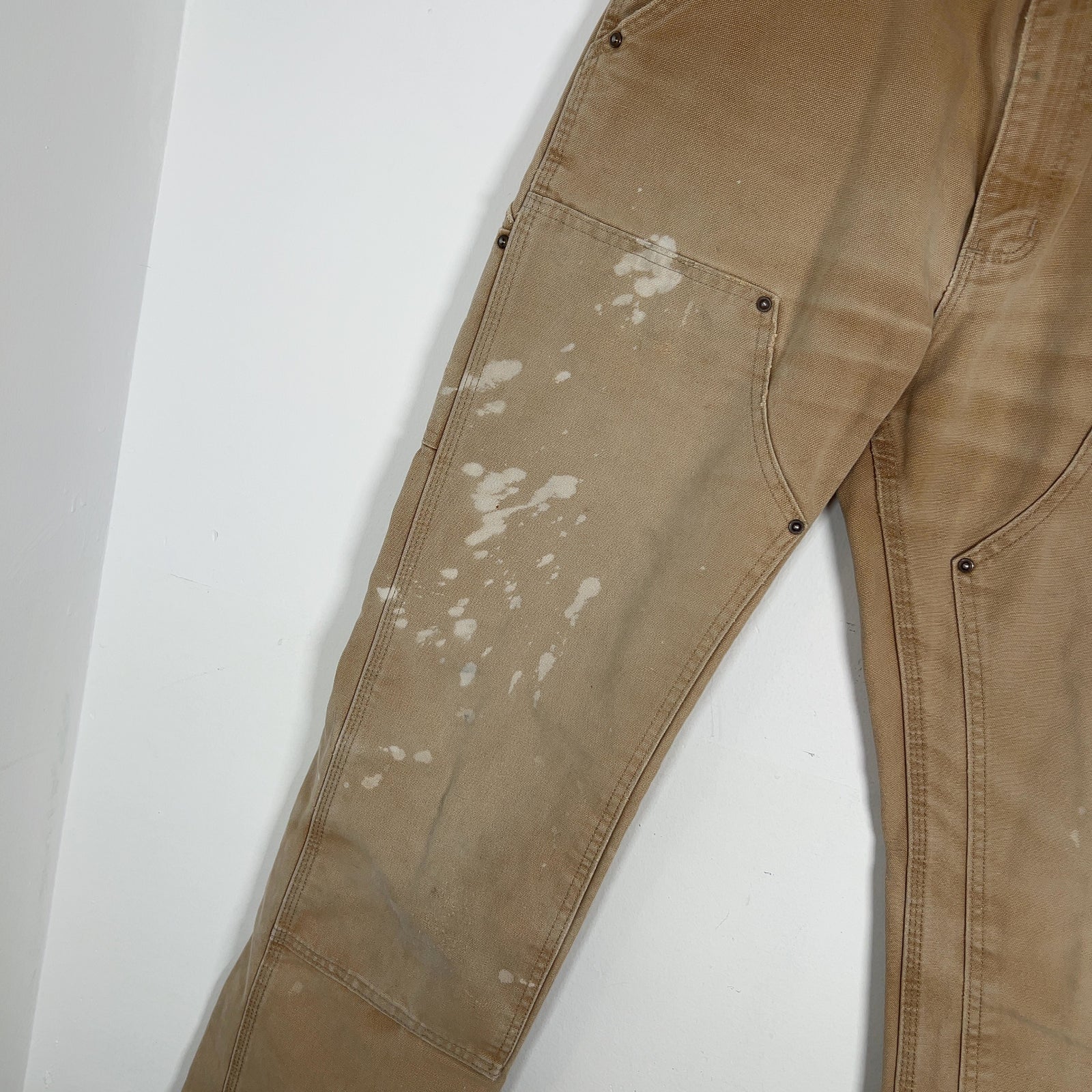 Carhartt Vintage Bleach Splatter Double Knee Pants