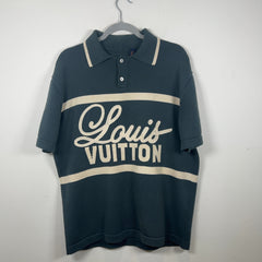 Louis Vuitton Chainstitch Logo Polo