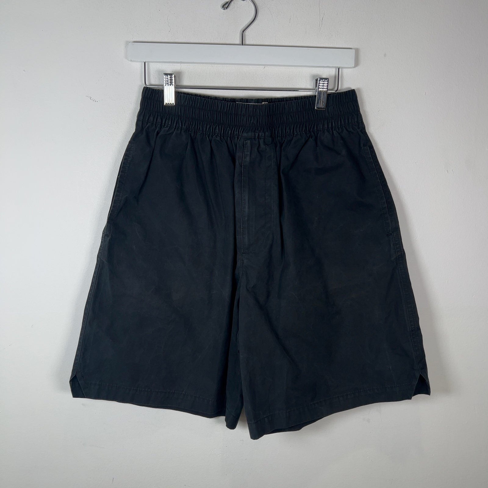 Bottega Veneta Black Camp Shorts