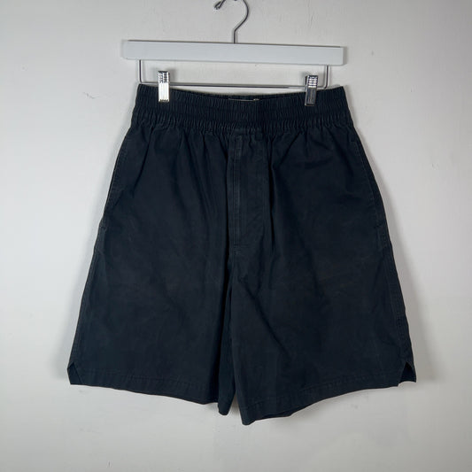 Bottega Veneta Black Camp Shorts