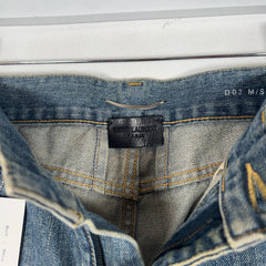 Saint Laurent Distressed Lightwash Skinny D02 Jeans