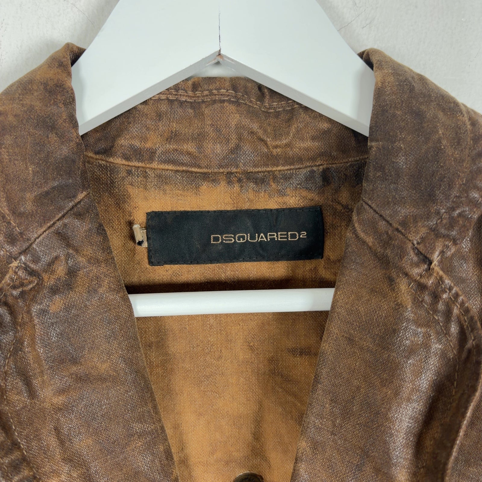 DSquared2 Waxed Canvas Jacket