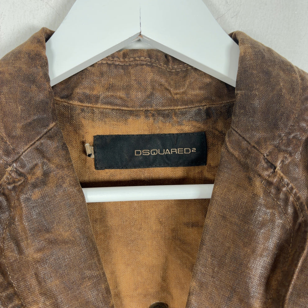DSquared2 Waxed Canvas Jacket