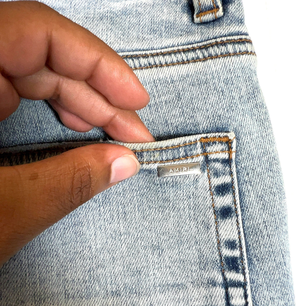 Amiri Playboy Magazine Denim Jeans