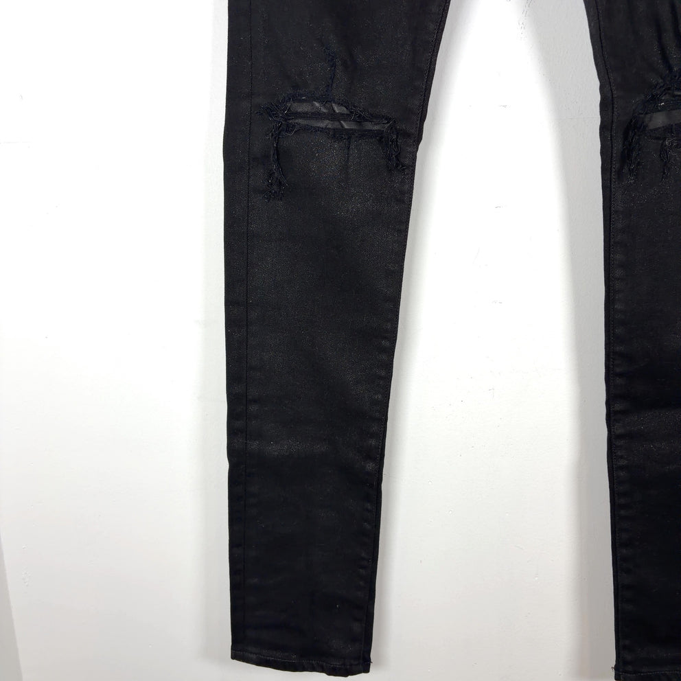 Amiri Thigh Logo Black/Black Jeans