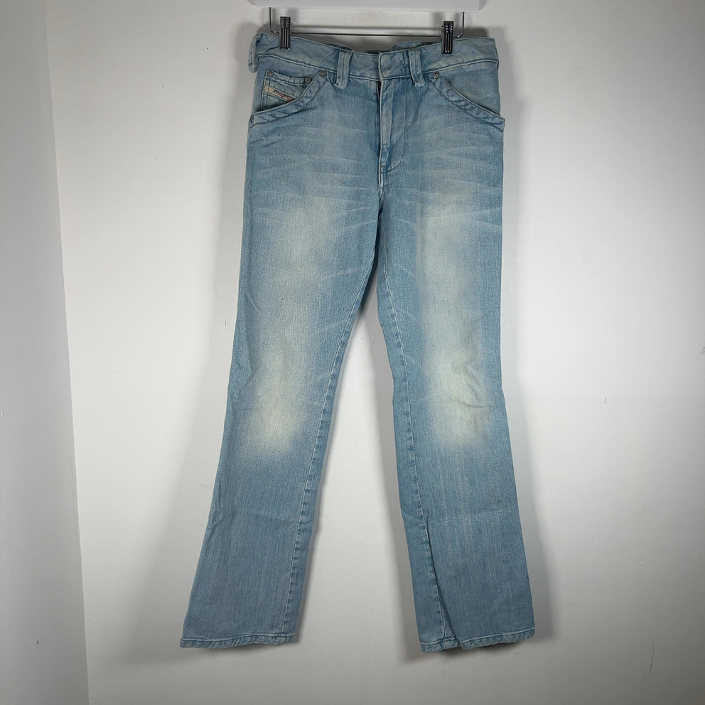 Diesel Straight Bootcut Denim Jeans