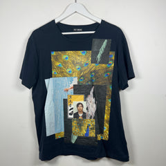 Raf Simons 'Peacock' Multi-Patch Graphic T-Shirt
