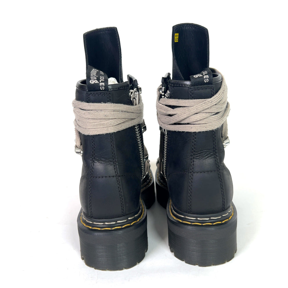 Rick Owens x Dr Martens 1460 Megalace Quad Sole Boots