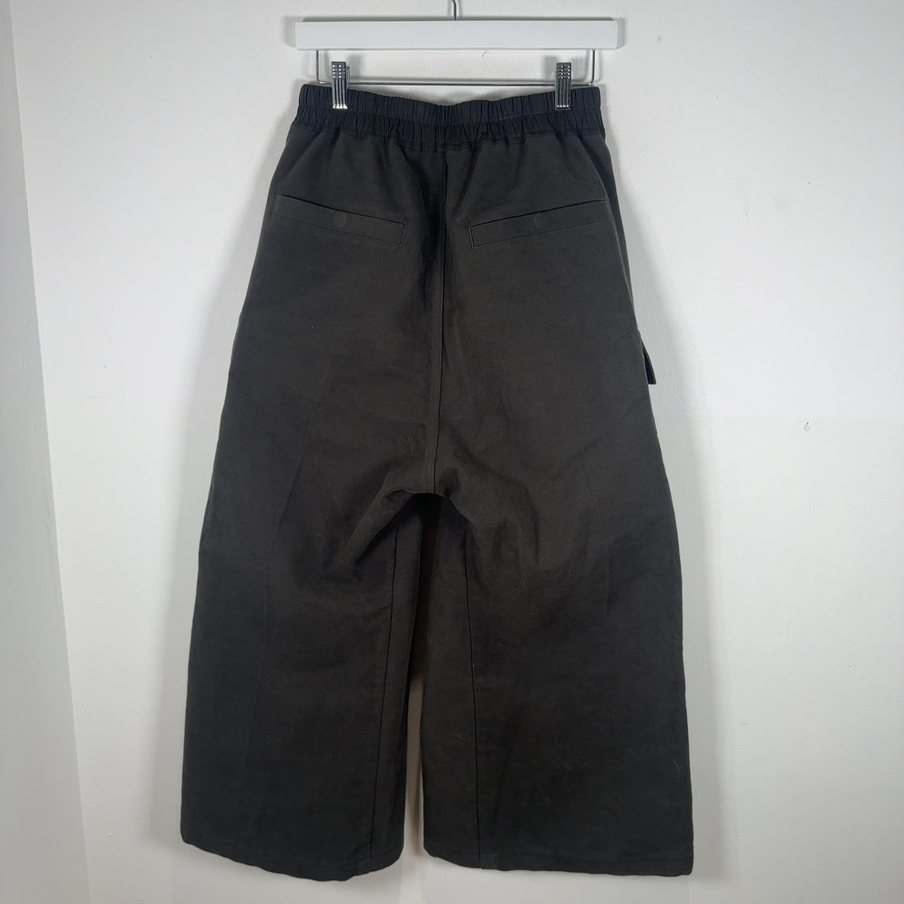 Rick Owens FW24 Porterville Woven Cropped Bela Cargos Size M