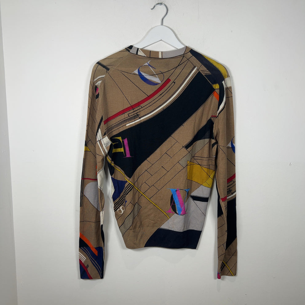 Versace Bauhaus Print Sweater