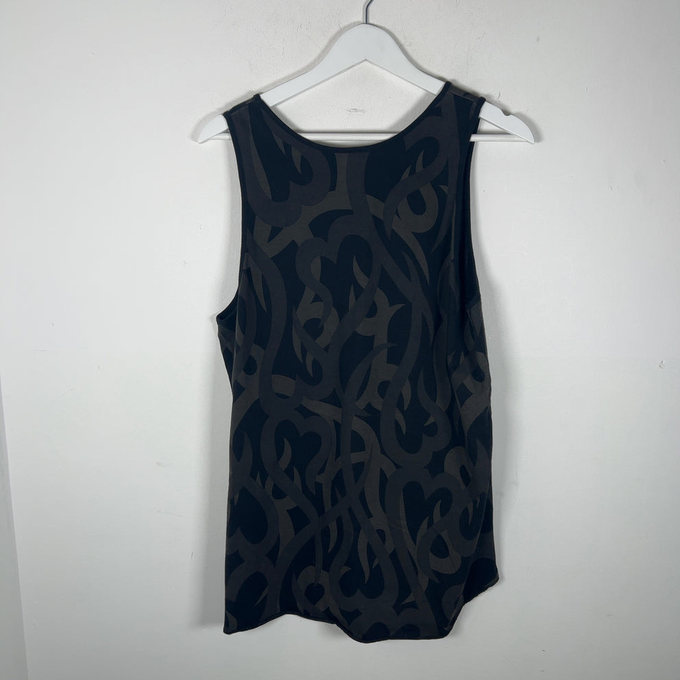 Number (N)ine Heart Tribal Tank Top