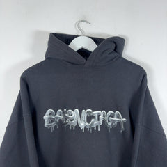 Balenciaga Slime Logo Graphic Hoodie