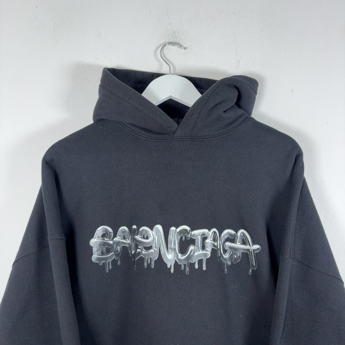 Balenciaga Slime Logo Graphic Hoodie