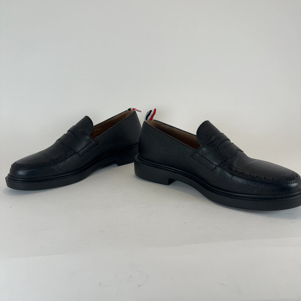 Thom Browne Pebble Leather Penny Loafer