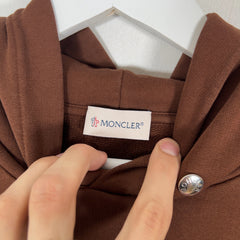 Moncler Spell Out Logo Hoodie