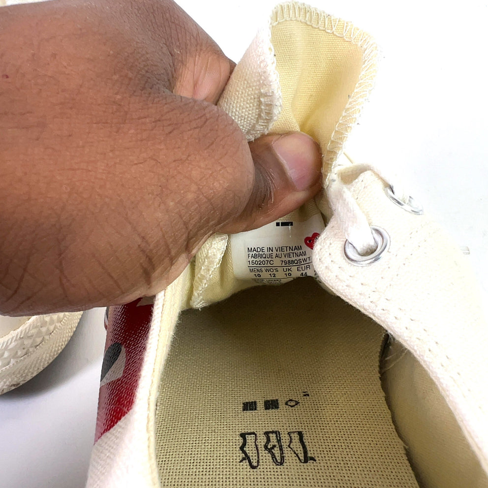 Converse x Comme Des Garcons Play Low-Top Sneakers