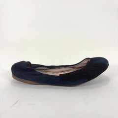 Miu Miu Navy Ballet Flats