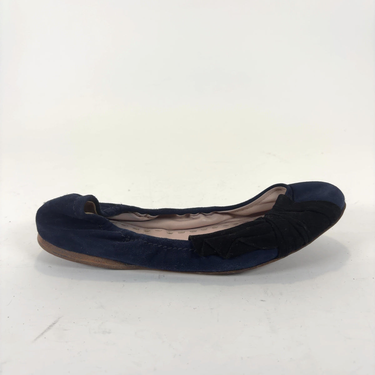 Miu Miu Navy Ballet Flats