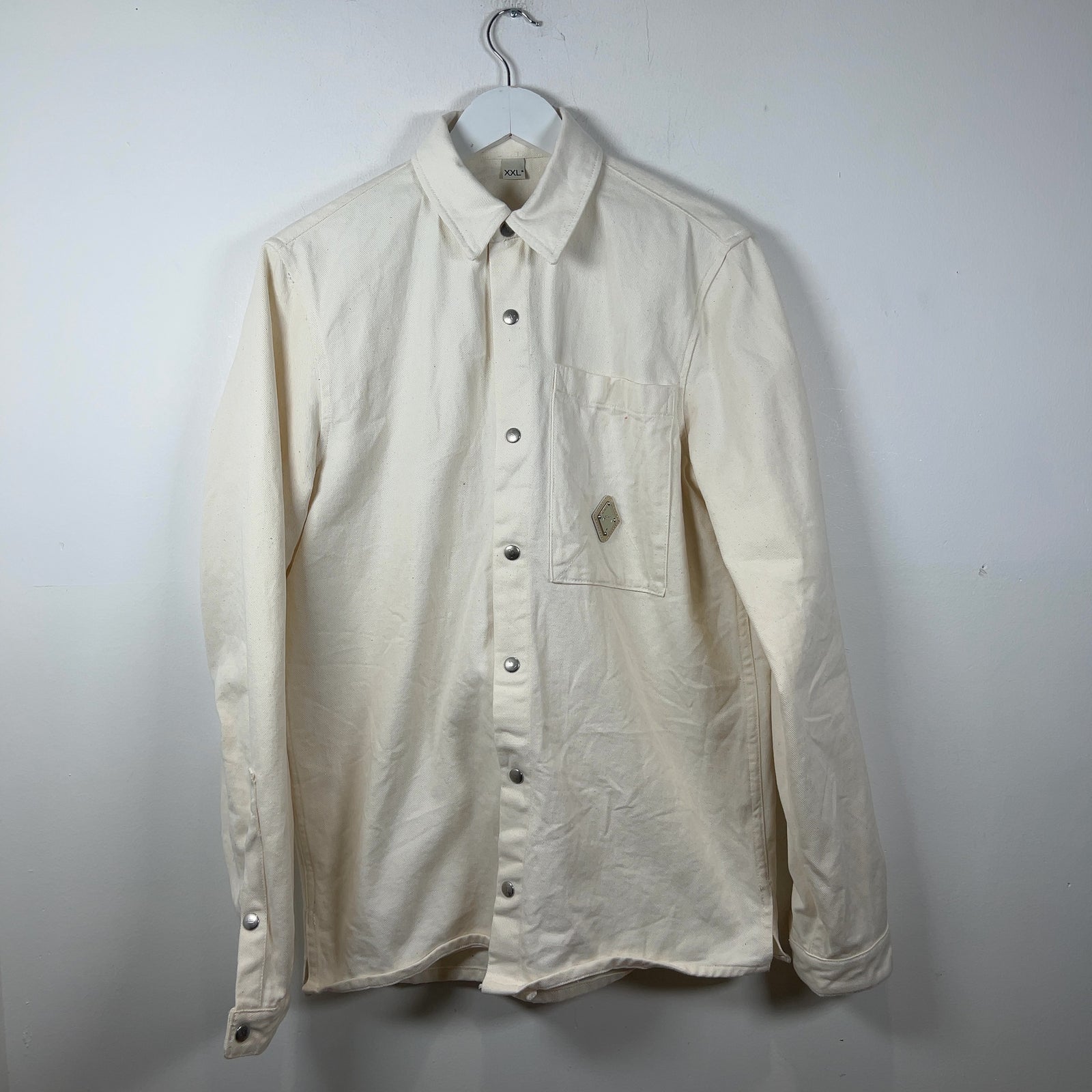 A-Cold-Wall Canvas Button-Up Shirt