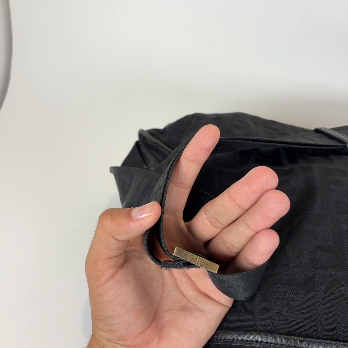 Fendi Monogram Black Messenger