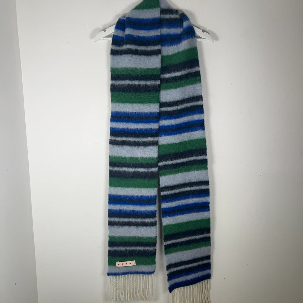 Marni Wool Striped Scarf